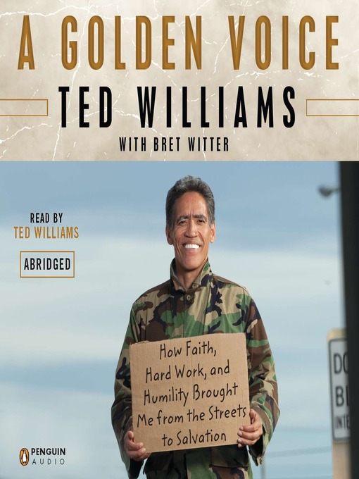 Title details for A Golden Voice by Ted Williams - Wait list